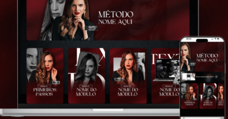 Area de Membros Pronta no Canva